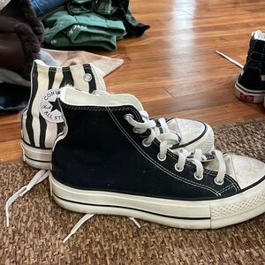 Custom Zebra Converse
